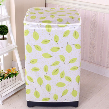 Декорация за предно зареждане Калъф за домашна перална машина Сладък защитен аксесоар с щампа на цветя Лесен за почистване Устойчив на прах