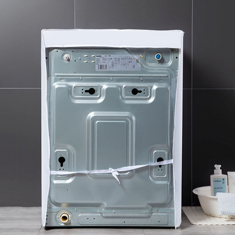 Kryt na práčku PEVA pre bubon práčky, vodotesný kryt proti prachu pre automatickú práčku v domácnosti