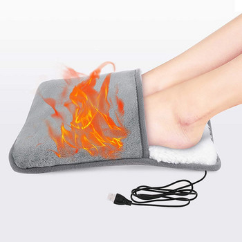 Θερμαντήρες ποδιών 5V φανελένιο USB, χειμερινοί θερμαντήρες ποδιών γραφείου, Ηλεκτρικοί θερμαντήρες ποδιών για παπούτσια