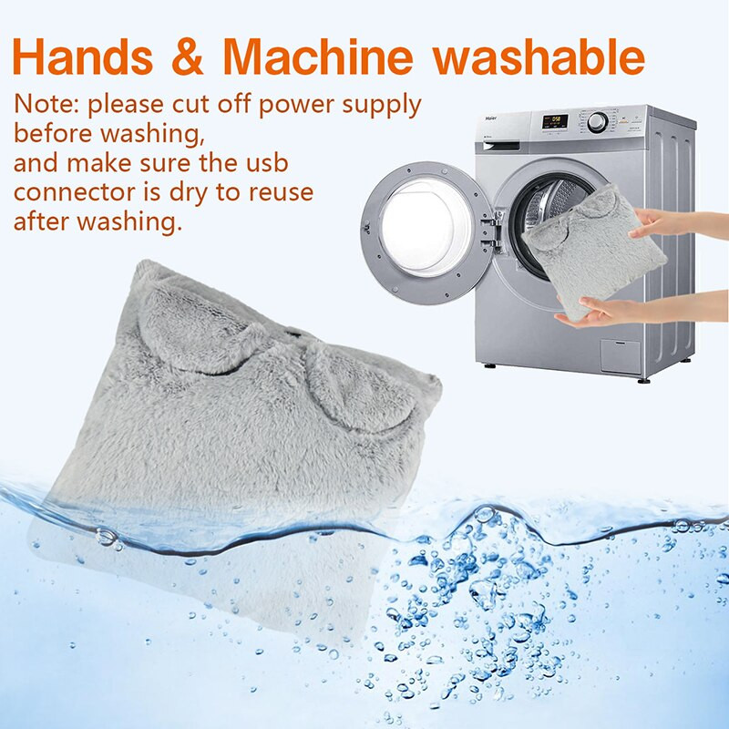 USB multifunkčný ohrievač nôh, vyhrievacia podložka, papuče, teplá ružová potlač králika, kreslený film, USB ohrievač nôh, topánky, počítač, elektrický