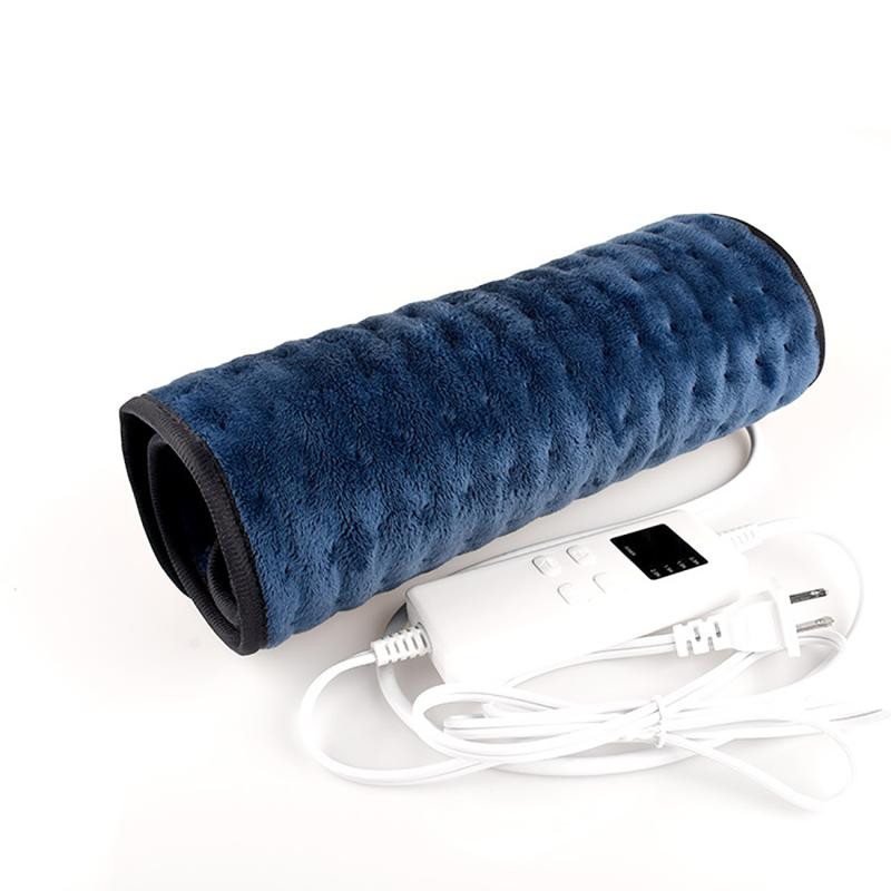 Extra veľká elektrická vyhrievacia podložka 60x30cm 110V/220V na menštruačné kŕče, úľava od bolesti dolnej časti chrbta, tepelná terapia, zimný ohrievač, zástrčka EÚ