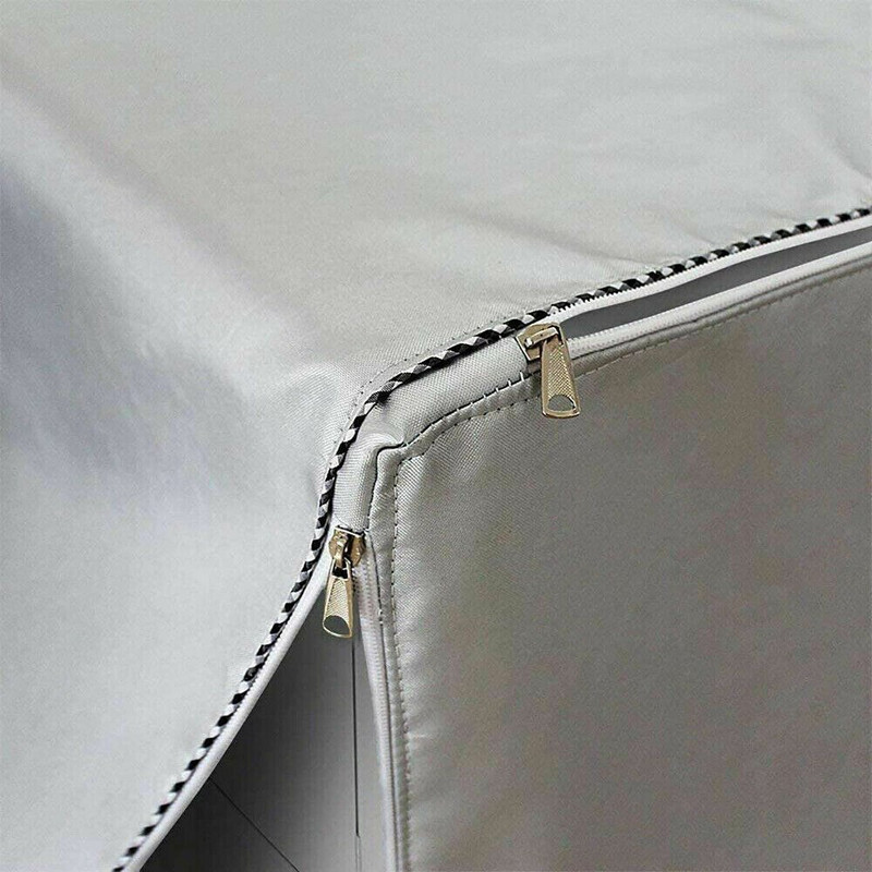 Capac pentru mașină de spălat din pânză Oxford Față Sus Deschis Uscător de rufe Husă de protecție Husă impermeabilă pentru mașină de spălat automată