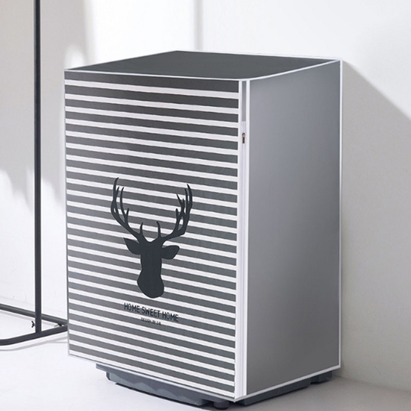 PEVA skalbimo mašinos dangtelis būgninei skalbimo mašinai, vandeniui atsparus korpuso dangtelis nuo dulkių, skirtas buitinei automatinei skalbimo mašinai