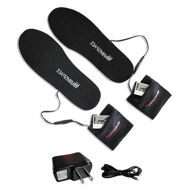 Unisex USB električni grijaći ulošci za sportske cipele na otvorenom Čizme Toplije za noge Plišano krzno Mekani grijani ulošci Pribor