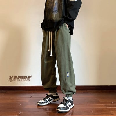 Pantaloni sport barbati cu sireturi - trei culori