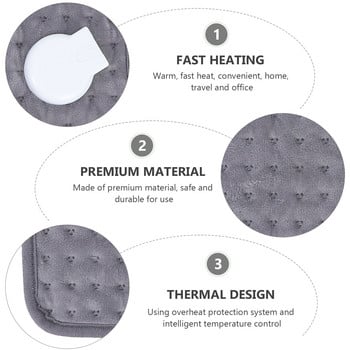 1 бр. Олекотена многократна практична нагревателна подложка Отоплително одеяло за домашен офис
