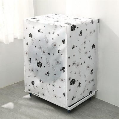 Najnovší kryt bubna práčky Pulsator s kreslenou potlačou, vodotesný kryt proti prachu, opaľovací krém na kryty práčok