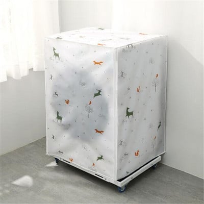 Najnovší kryt bubna práčky Pulsator s kreslenou potlačou, vodotesný kryt proti prachu, opaľovací krém na kryty práčok