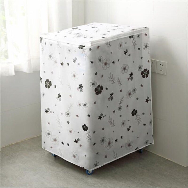 Najnovší kryt bubna práčky Pulsator s kreslenou potlačou, vodotesný kryt proti prachu, opaľovací krém na kryty práčok