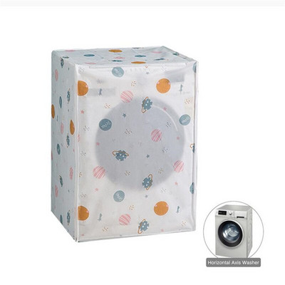 Domáci zipsový kryt práčky, prachotesné kryty pre bubon, pulzátor práčky, karikatúra, chránič, vodotesný prachový plášť