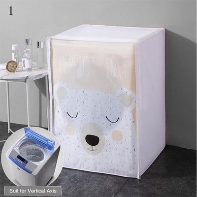 Plne automatická valcová práčka pre domácnosť, opaľovací krém, práčka, vodotesný kryt, sušička, polyesterový prachotesný ochranný kryt