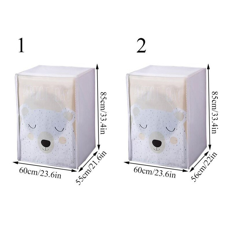 Plne automatická valcová práčka pre domácnosť, opaľovací krém, práčka, vodotesný kryt, sušička, polyesterový prachotesný ochranný kryt