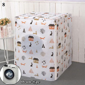 Tiskana navlaka za perilicu rublja Otporna na prašinu Kupaonica Vodootporna krema za sunčanje Perilica i sušilica Vrsta bubnja Zaštitna navlaka za perilicu rublja