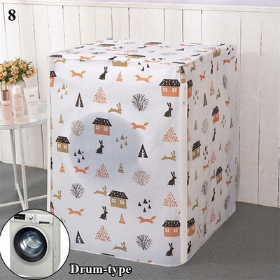 Tiskana navlaka za perilicu rublja Otporna na prašinu Kupaonica Vodootporna krema za sunčanje Perilica i sušilica Vrsta bubnja Zaštitna navlaka za perilicu rublja