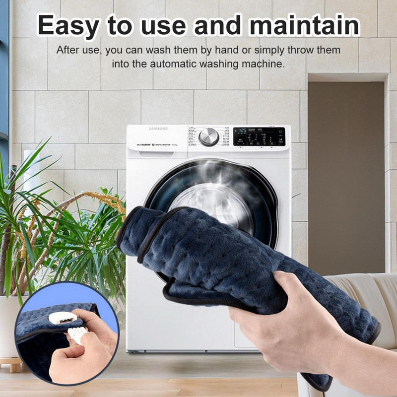 Elektrická deka, nastavenie časovania, LED displej, dámska, pánska, skladacia vyhrievacia podložka, zimné teplé príslušenstvo pre hotel