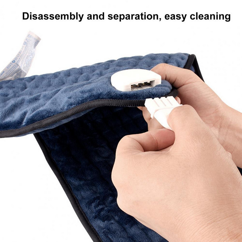 Elektrická deka, nastavenie časovania, LED displej, dámska, pánska, skladacia vyhrievacia podložka, zimné teplé príslušenstvo pre hotel