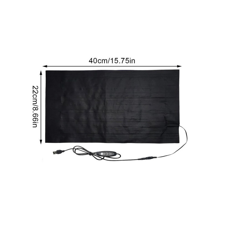 22x40cm/30X45cm 5V 2A USB ohrievač pre domáce zvieratá vyhrievacia podložka elektrická ohrievacia podložka zimný teplý koberec pre zvieratá ohrievač pre domáce zvieratá koberec