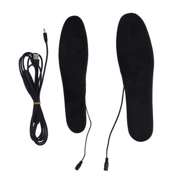 Отоплителна стелка с възможност за рязане, USB регулируема температура Зимна EVA топла стелка за обувки за мъже, жени, деца 5V стелка с отопление
