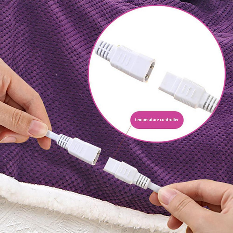 Fyzioterapeutická elektrická vyhrievacia podložka na kŕče a bolesti chrbta, obojstranná vyhrievacia deka, umývateľná mäkká tepelná podložka