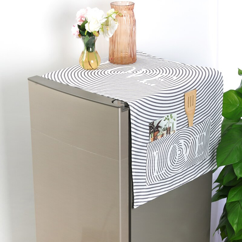 Ljubavno pismo valovito Poklopac za prašinu Poklopac perilice rublja Rešetka hladnjaka Geometrijski romb Zaštita od prašine mikrovalna pećnica Poklopac za prašinu