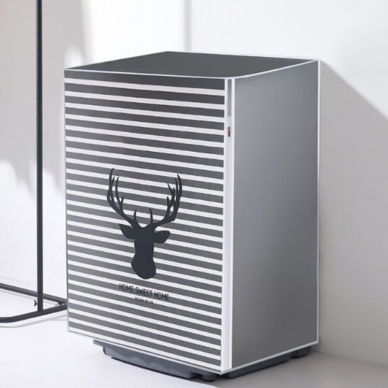 Kryt pre práčku s horným/predným plnením pre bubnovú práčku, vodotesný kryt proti prachu pre práčku Pulsator