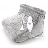 Încălzitor portabil pentru picioare, căptușeală sintetică moale, pentru încălzire pentru picioare, pentru masaj, lavabil, pentru încălzire electrică pentru picioare, ghete încălzite