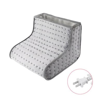 Încălzitor portabil pentru picioare, căptușeală sintetică moale, pentru încălzire pentru picioare, pentru masaj, lavabil, pentru încălzire electrică pentru picioare, ghete încălzite