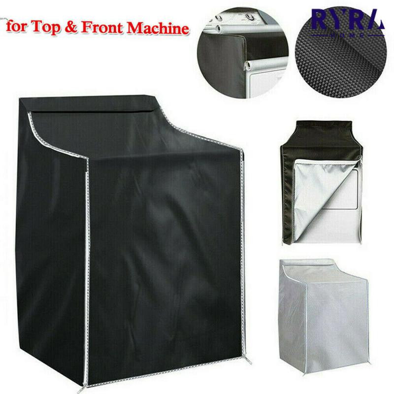 Nový ochranný kryt, prachotesný vodotesný kryt, kryt práčky, predný horný otvorený sušič bielizne pre automatickú práčku