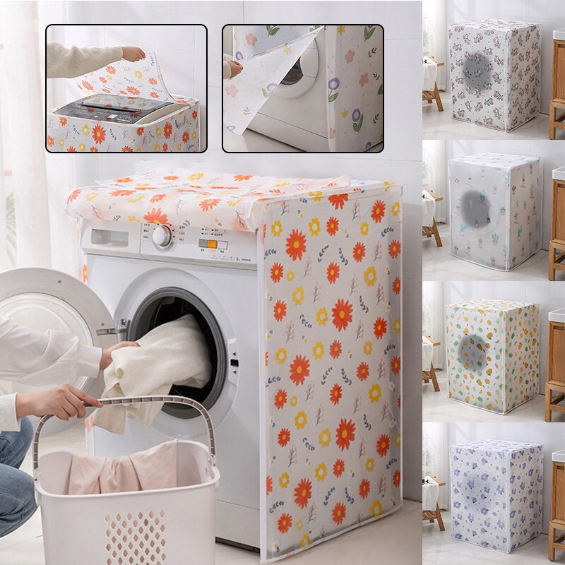 Nepremokavý zahusťovací kryt na práčku, potlačený polyesterový opaľovací kryt, kryt na kolesá práčky
