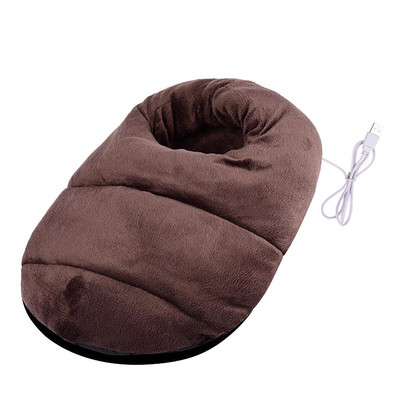 Ohrievač nôh USB elektrický ohrievač nôh teplé topánky mäkký flanelový poťah na nohy vyhrievacia podložka papuče domáce kancelárske ohrievacie produkty