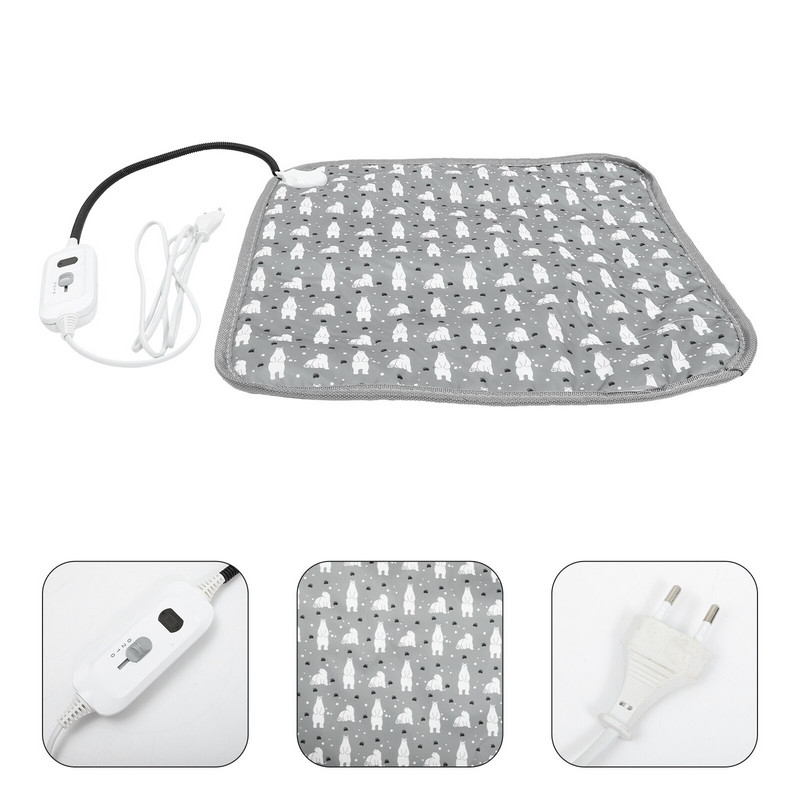 1 ks vyhrievacia podložka elektrická deka s nastaviteľnou teplotou (zástrčka)