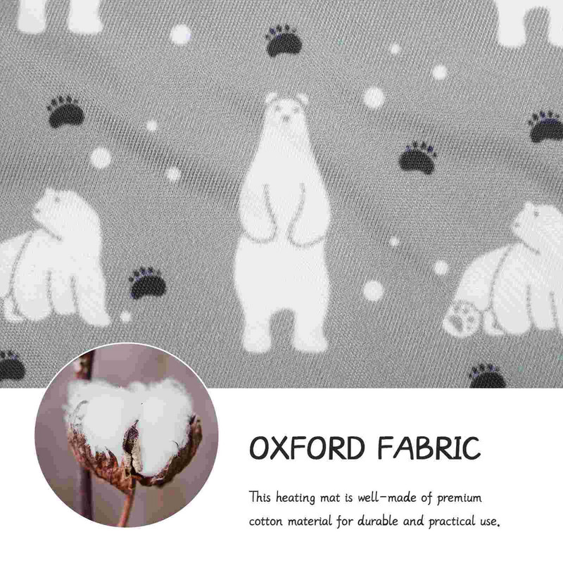 1 ks vyhrievacia podložka elektrická deka s nastaviteľnou teplotou (zástrčka)