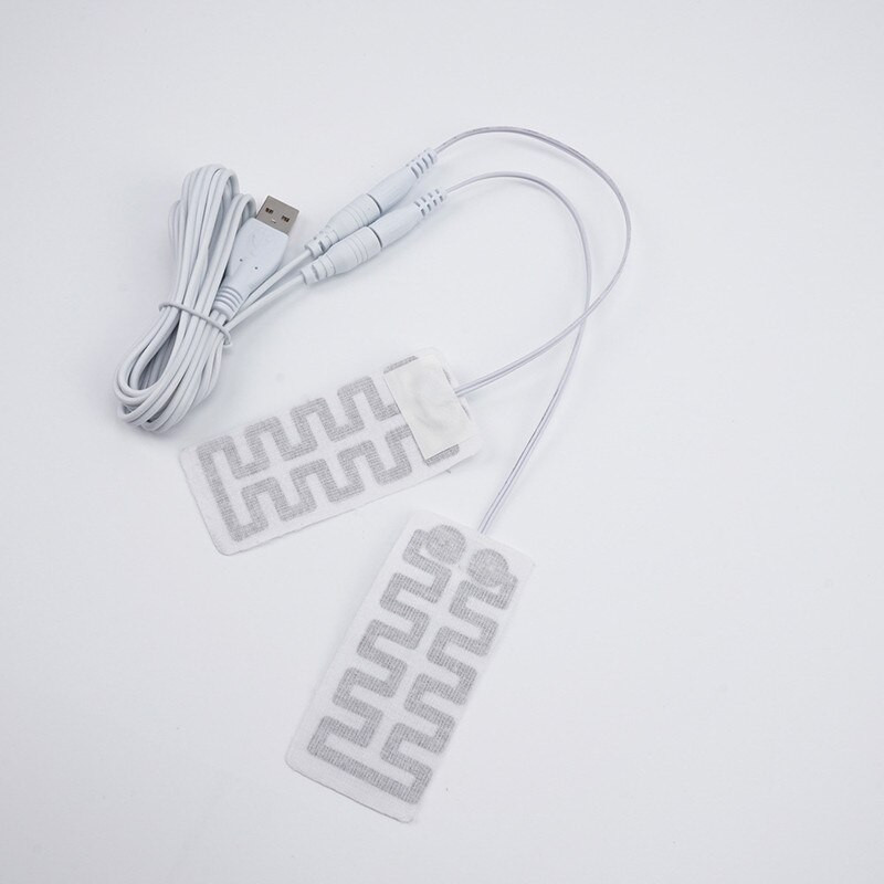 Új érkezésű USB fűtőbetét 2db eladó Kis hőpárna kesztyűhöz Téli szezon kesztyű lábmelegítő 5V elektromos fűtőbetét