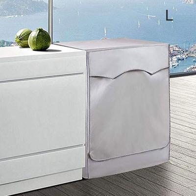 Kryt na práčku s prednými otvormi, vodotesný, prachotesný, strieborný, veľká veľkosť, SAL99