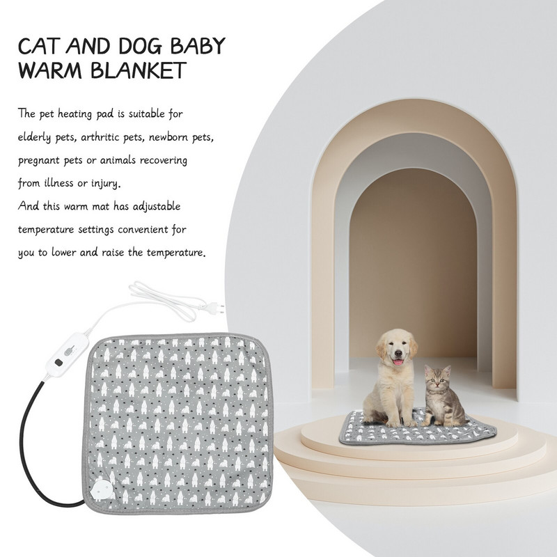 1 ks vyhrievacia podložka teplý ohrievač spací vankúš (zástrčka)