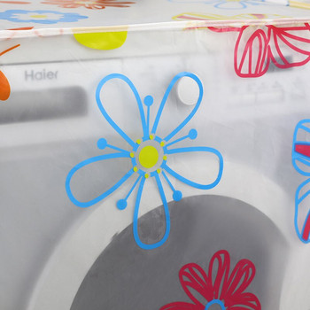 Αδιάβροχο Floral Πλυντήριο Καλύμματα Οικιακής Αντηλιακής Προστασίας Ρολό Πλυντήριο Αυτόματες Θήκες Πλυντηρίου Universal