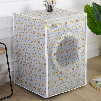 Ūdensizturīgs ziedu veļas mazgājamās mašīnas pārklājs mājsaimniecības sauļošanās rullīšu mazgātāja aizsargs, automātiskās veļas mazgājamās mašīnas futrāļi, universāli