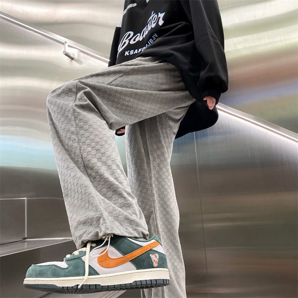 Pantaloni casual barbatesti cu sireturi - trei culori