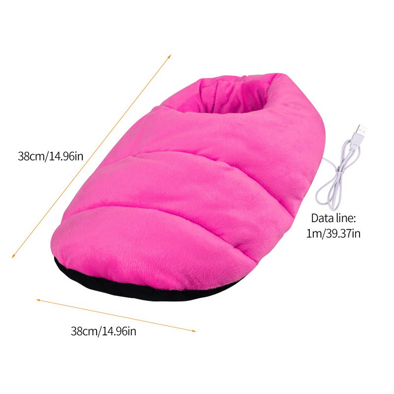 1 ks Zimný ohrievač nôh Vyhrievaný typ zástrčky Elektrický teplý ohrievač nôh Ohrieva ohrievací vankúš Termo obuv Domáce kancelárske potreby