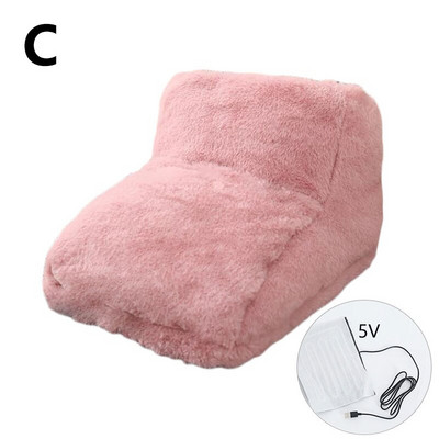 Elektrický ohrievač nôh, nabíjanie cez USB, úsporný teplý kryt nôh, vyhrievacie podložky na nohy pre domáce spanie v spálni