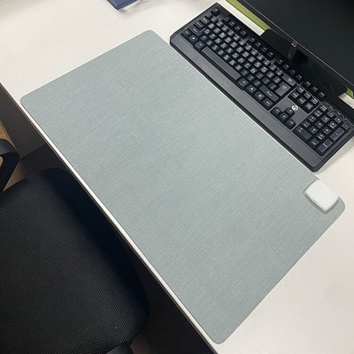 Tampă de mouse cu încălzire Tampă de mouse pentru computer cu încălzire electrică Covoraș de birou pentru jocuri de birou Covoraș de birou, rezistent la apă, iarnă 80x33cm