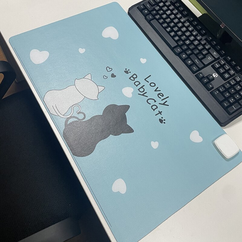 Tampă de mouse cu încălzire Tampă de mouse pentru computer cu încălzire electrică Covoraș de birou pentru jocuri de birou Covoraș de birou, rezistent la apă, iarnă 80x33cm