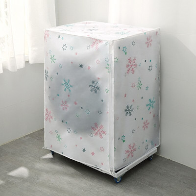 Horný/predný kryt práčky s potlačou, PEVA opaľovací krém, prachotesné puzdro, ochranný kryt proti prachu na práčku