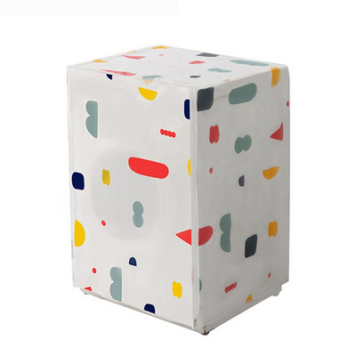 Horný/predný kryt práčky s potlačou, PEVA opaľovací krém, prachotesné puzdro, ochranný kryt proti prachu na práčku