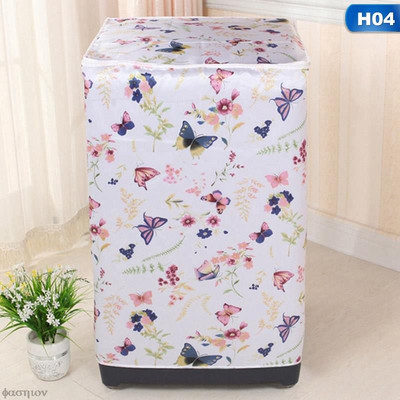 Prachotesný kryt na práčku do domácnosti, vodotesné puzdro, ochranný kryt na práčku v kúpeľni, opaľovací krém, domáci organizér
