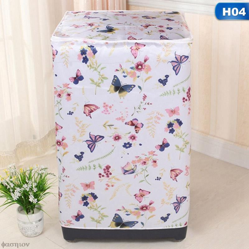 Prachotesný kryt na práčku do domácnosti, vodotesné puzdro, ochranný kryt na práčku v kúpeľni, opaľovací krém, domáci organizér