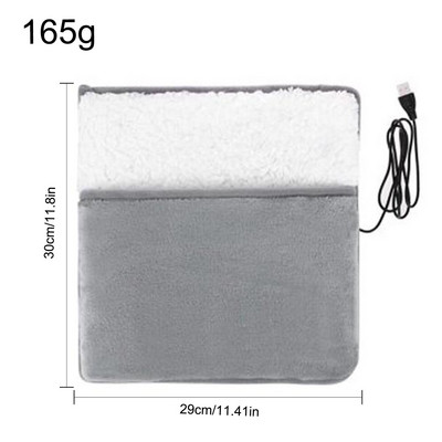 Električni grijač za noge USB punjenje Štednja energije Topla navlaka za noge Jastučići za grijanje stopala za kućnu spavaću sobu Grijani grijač za noge