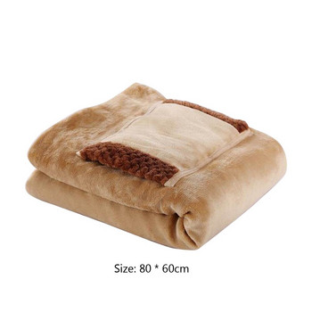 5V Електрически одеяла Многофункционално преносимо зимно топло отоплително одеяло USB зареждане с джобен сейф Удобно за тялото