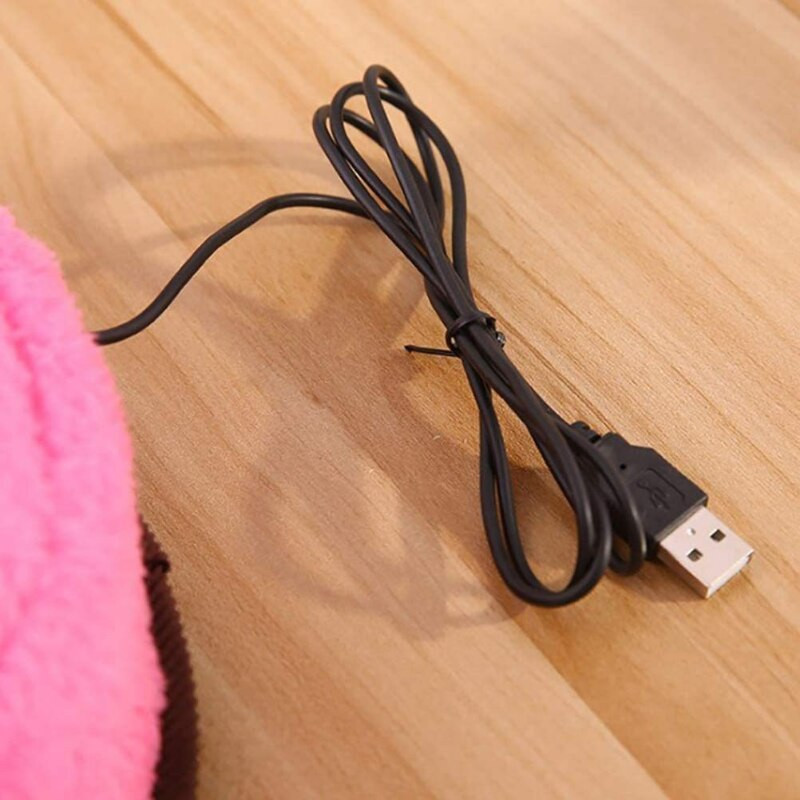 USB rankų šildytuvas Šildomas pelės kilimėlis Biuro reikmenys Šildymo kilimėlis Šildomas Žiemos Šiltas pelės kilimėlis Rankų Šildymo dangtelis Minkštas pliušas