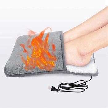 USB интерфейс Акумулаторна преносима лека топло топла чанта Нагряваща подложка Нагрявана нагревател за крака Топла подложка за крака